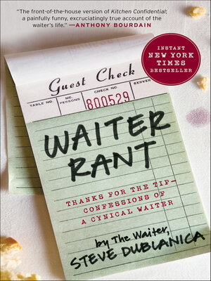 cover image of Waiter Rant